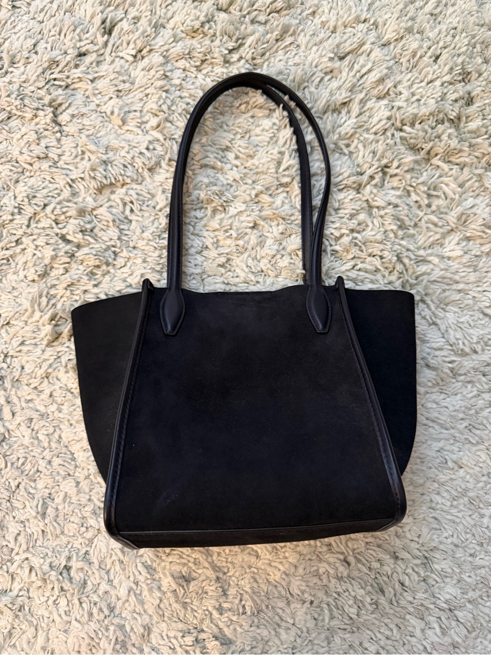 Madewell Lexington Small Tote in Suede - Picture 4 of 8